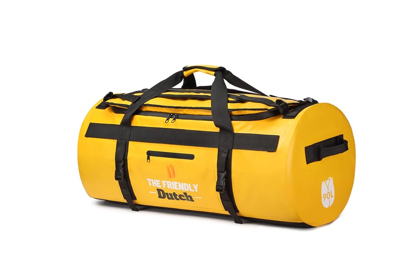 The Friendly Dutch vodootporna sportska torba i ruksak - žuti - 90 l