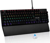 THE G-LAB Bluetooth Billentyűzet AZERTY Francia Fekete Vezeték Nélküli 1