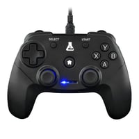 Herný ovládač THE G-LAB K-Pad Thorium pre PC a PS3 – Káblový USB gamepad so zabudovanými vibráciami, joystickom, kompatibilný s Windows 10/11, čierny 1
