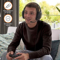 Herné slúchadlá THE G-LAB Korp Cobalt – biele, stereo mikrofón, ultraľahké, hlboké basy, 3,5 mm jack – PC, PS4, PS5, Xbox One, Mac, Nintendo Switch 5