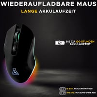 THE G-LAB Kult Helium vezeték nélküli gaming egér - 6400 DPI, RGB háttérvilágítás 4