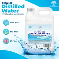 The Glowhouse Desztillált Víz 10L - 100% Tiszta Prémium Minőség CPAP Készülékhez, Vasalóhoz, Párásítóhoz, Tisztításhoz és Motorokhoz - Brit  2