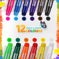 The Glowhouse Tempera Színes Ceruzák 12 Darabos Készlet Gyerekeknek 2