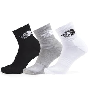 The North Face Multi Sport Cush Quarter Sock 3P muške čarape, 3 para, crne, veličina L