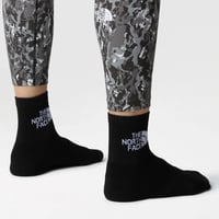 Pánske ponožky The North Face Multi Sport Cush Quarter Sock 3P, 3 páry, čierne, veľkosť L 2
