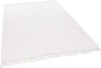 Theko Happy Cotton Síkszövött Szőnyeg Fehér 60x120 cm Kézzel Szőtt - 60 x 120 cm (Rectangular), White 1