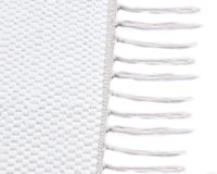 Theko Happy Cotton Síkszövött Szőnyeg Fehér 60x120 cm Kézzel Szőtt - 60 x 120 cm (Rectangular), White 7