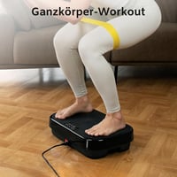 TheNeat rezgő vibrációs tréner lemez, multifunkciós gyakorlatlap farizomra és lábra, teljes test alakformáláshoz, fekete 3