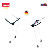 Theo Klein 6735 Uscător de rufe pentru copii Vileda pentru hăinuțe de păpuși și plușuri, cu aripi pliabile, 33x65x49,5 cm, începând cu vârsta de 3 ani 4