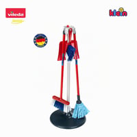 Theo Klein 6765 Stație de curățenie Vileda set de jucărie pentru copii – Mătură, mop și accesorii – 25x25x66 cm – De la 3 ani 5