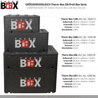 THERM BOX 12BL Polystyrénový box, chladiaci box 12 litrov, vnútorné rozmery 36x26x13 cm, opakovane použiteľný, izolovaný termobox, polystyrén 8