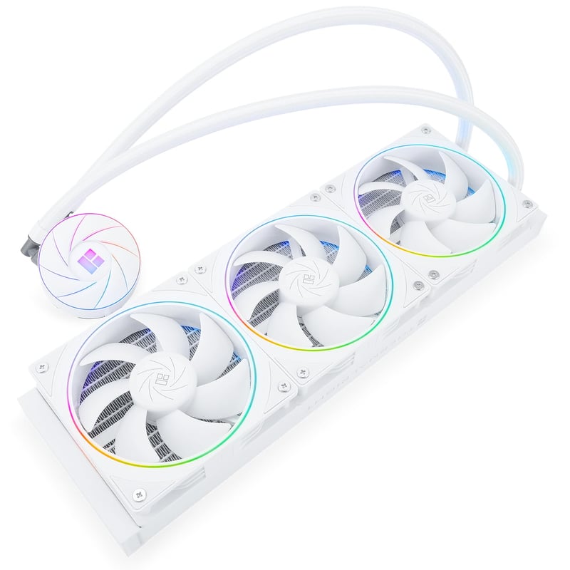 Thermalright AQUA ELITE 360 White ARGB V2 CPU vízchiller, 360mm AIO hűtés
