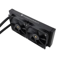 Thermalright Frozen Prism 240 fekete CPU vízűtő 2 PWM ventilátorral 7