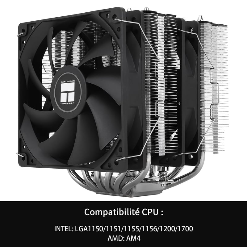 Thermalright Peerless Assassin 120 SE CPU hűtő, 6 heatpipe, 120mm ventilátor