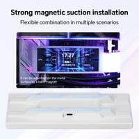 Sistem de răcire cu lichid AIO Thermalright Trofeo Vision LCD, ecran de 17,4 cm, monitor USB-C pentru monitorizarea hardware în timp real, cu teme predefinite și DIY, pentru PC de gaming, alb 2