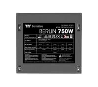 Napájací zdroj Thermaltake Berlin 750W | ATX 3.1 | 12V-2x6 Pin | certifikácia 80Plus White | tichá prevádzka | German Series 5