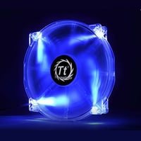 PC ventilátor do skrine Thermaltake Pure 20 LED 200 mm, 800 ot./min, 3-pin, modrý 6