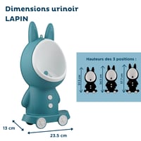 Thermobaby Lapin dječja kahlica - Podesiva po visini, 3 razine - Plava 5