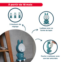 Thermobaby Lapin dječja kahlica - Podesiva po visini, 3 razine - Plava 3