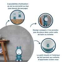 Thermobaby Lapin dječja kahlica - Podesiva po visini, 3 razine - Plava 4