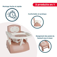 Thermobaby Detský podsedák na stoličku – Púdrovoružový podsedák pre batoľatá 4
