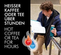 Termo hrnček THERMOcafé by THERMOS z nehrdzavejúcej ocele, Stone Grey, 500 ml, s odnímateľným nepriepustným vekom, udrží nápoj teplý až 9 hodín 3