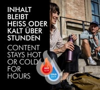 Termoska THERMOcafé by THERMOS TC Bottle, matná ružová, nehrdzavejúca oceľ, 1 l – 12 hodín teplé, 24 hodín studené, vhodná na sýtené nápoje, nepriepustná 3