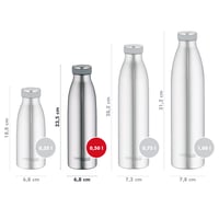 Termos din oțel inoxidabil THERMOcafé by THERMOS TC Bottle 500 ml – 12 ore cald, 24 ore rece, etanș, finisaj mat 4