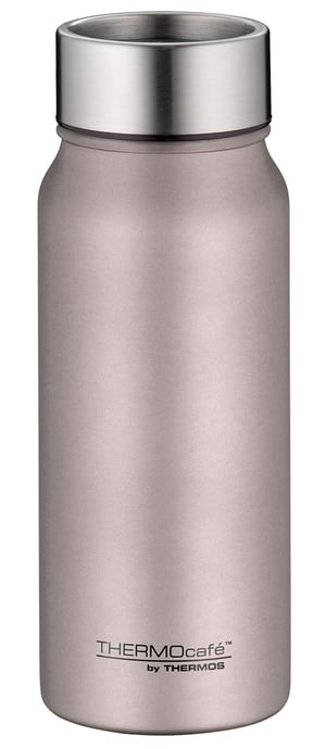 THERMOcafé by THERMOS TC putna šalica od nehrđajućeg čelika, mat ružičasta, 500 ml — rabljeno (stanje: vidi 2. sliku)
