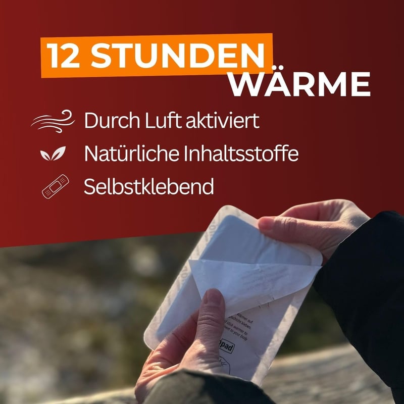 THERMOPAD Hátmelegítő 12 Órás Melegség Pad - 10 Stück