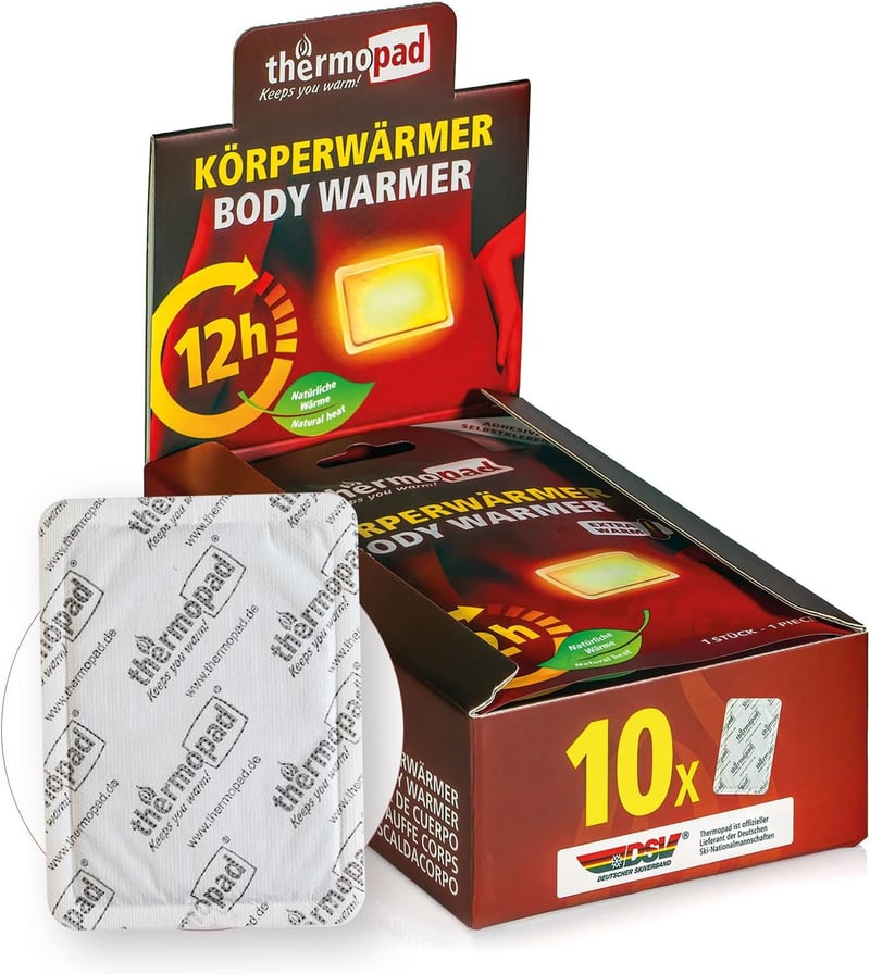 THERMOPAD Hátmelegítő 12 Órás Melegség Pad - 10 Stück