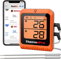 ThermoPro TP25H2 Bluetooth Konyhai Hőmérő Időzítővel és Riasztással 1