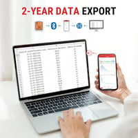 ThermoPro TP350 Bluetooth Hőmérő és Páratartalom Mérő 80m Hatótávval - Adatexportálás, Alkalmazásvezérlés Otthonhoz, Irodához, Borpincéhez 5