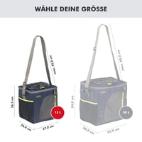 Geantă frigorifică Thermos Icon Resplandor 24 – Bleumarin, geantă portabilă pentru răcirea băuturilor pentru picnic și activități în aer liber 6