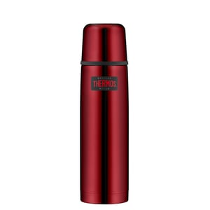 Thermos Light & Compact termos boca od nehrđajućeg čelika s čašom, 0,75 l, boja brusnice, 18 h toplo / 24 h hladno, perivo u perilici posuđa