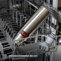Termoska Thermos Light & Compact z nehrdzavejúcej ocele s pohárikom, 0,75 l, brusnicovo červená, 18 h teplé / 24 h studené, vhodná do umývačky riadu 8