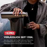 Termos Thermos Light & Compact 0,75 l, menține cald 18 ore, gri stâncă 2