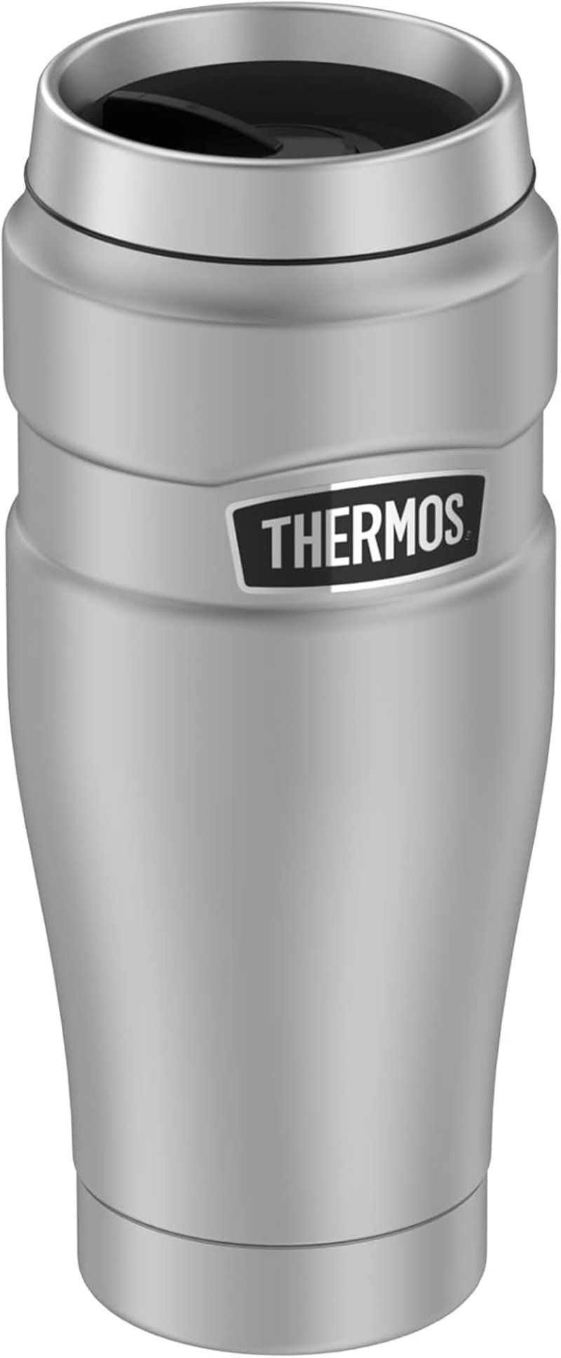 Thermos Stainless King 470ml rozsdamentes termosz bögre, szürke, hőtartó, mosogatógépben mosható - Stainless Steel