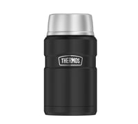 Termos na jedlo Thermos Stainless King 0,70 l, čierna matná nehrdzavejúca oceľ, bez BPA, 14 hodín teplý, 24 hodín studený 4