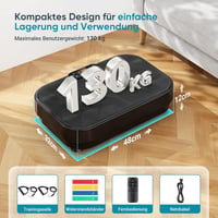THERUN Vibrációs Tréning Pad 99 Szinttel, Teljes Test Edzéshez és Zsírégető Fitness Eszköz 3