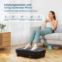 THERUN Vibrációs Tréning Pad 99 Szinttel, Teljes Test Edzéshez és Zsírégető Fitness Eszköz 6