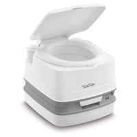 Toaletă portabilă de camping Thetford Porta Potti 145 Qube, alb-gri, 330 x 383 x 427 mm 1