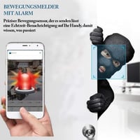 THEXLY Mini Kamera WiFi HD 1080p - Vezeték Nélküli Biztonsági Kamera Élő Közvetítéssel Okostelefonra, Éjjellátó Funkció 8