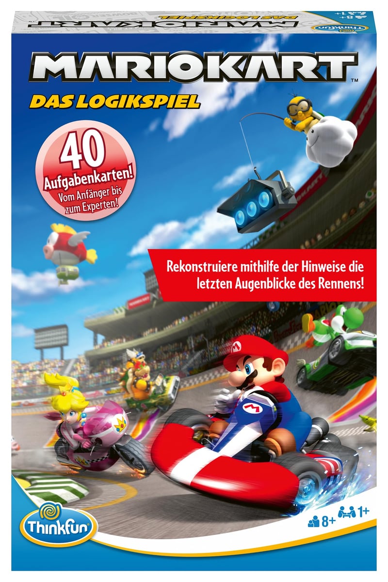 Logická spoločenská hra ThinkFun Mario Kart (76536)