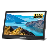 Thinlerain 11,6" Prenosný Monitor s HDMI pripojením - 1366x768 HD Displej so Vstavanými Reproduktormi, Kompatibilný s Raspberry Pi 1