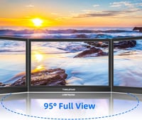 Thinlerain hordozható külső monitor beépített hangszóróval - 1366x768 4