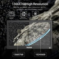Thinlerain 13.3" hordozható monitor 1366x768 HDMI VGA BNC AV VESA 4