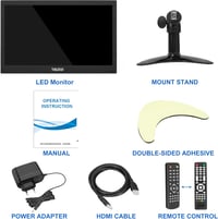 Thinlerain 13.3" hordozható monitor 1366x768 HDMI VGA BNC AV VESA 6