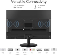 Thinlerain 19" LED Monitor 1440x900 VGA HDMI AV BNC USB beépített hangszóróval 5