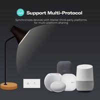THIRDREALITY Smart Bridge MZ1 Zigbee okos otthon vezérlő Google Home Apple Home kompatibilis - White/Opulent Garden 6